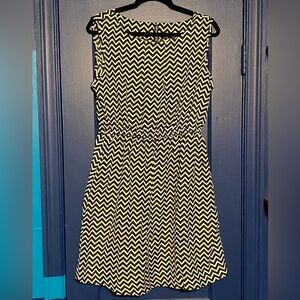 True Rock Black and White Striped Dress